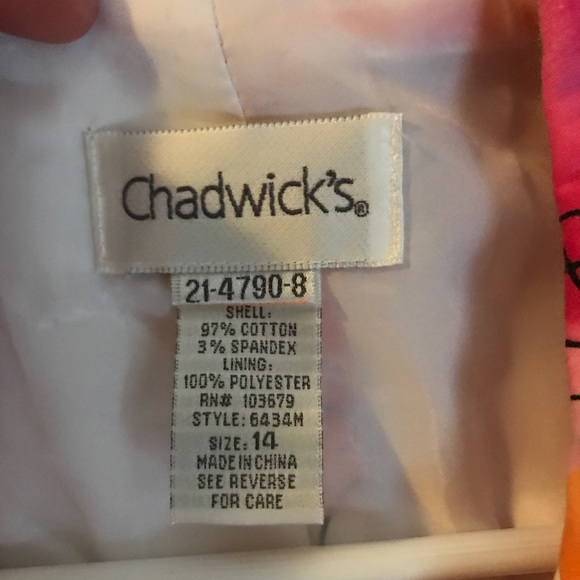 Multi colored lined jacket - Picture 2 of 2